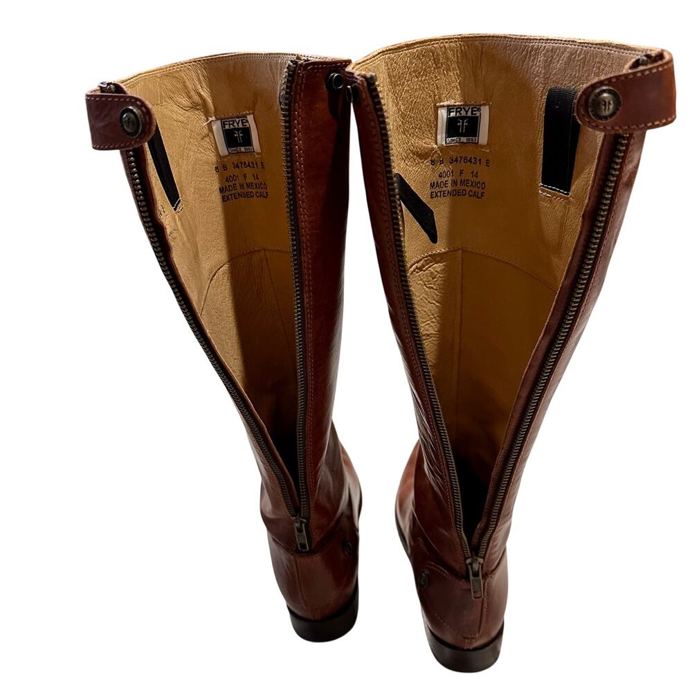 Frye Riding Boot Campus 14L, 8, Saddle - Picture 10 of 13